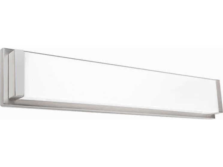 WAC Lighting Metro 1-Light Brushed Nickel LED Vanity Light