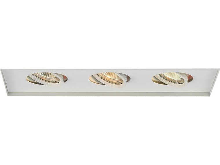 WAC Lighting White LED Geometric Linear Recessed Light