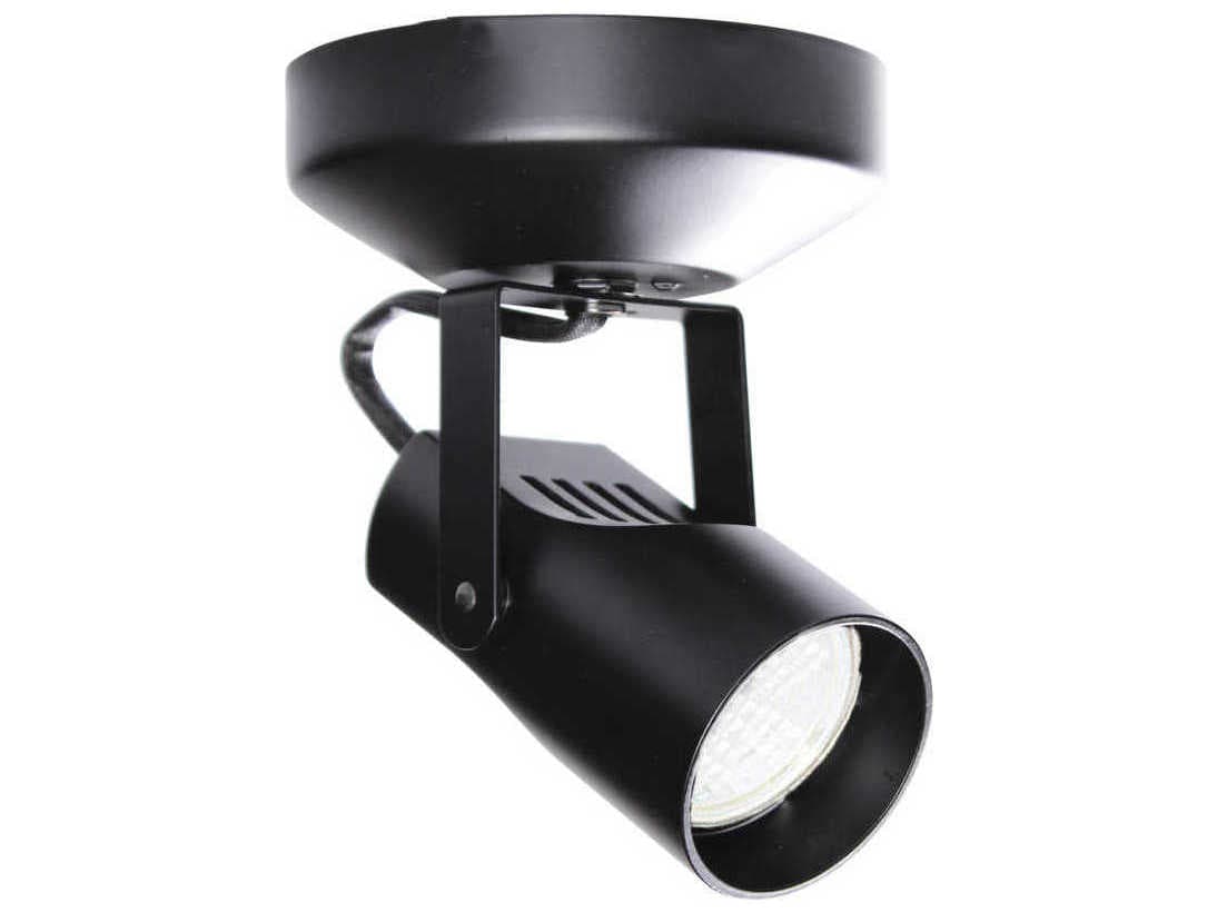 WAC Lighting Spot Black LED Cylinder Light