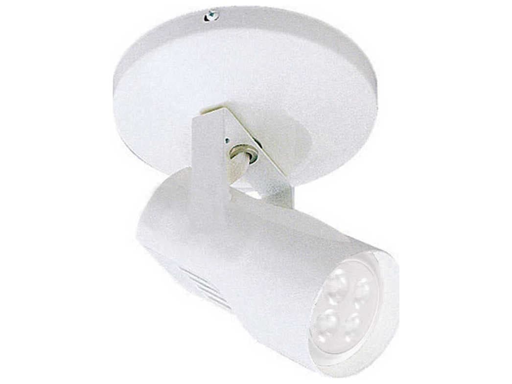 WAC Lighting Spot 1-Light White LED Cylinder Light