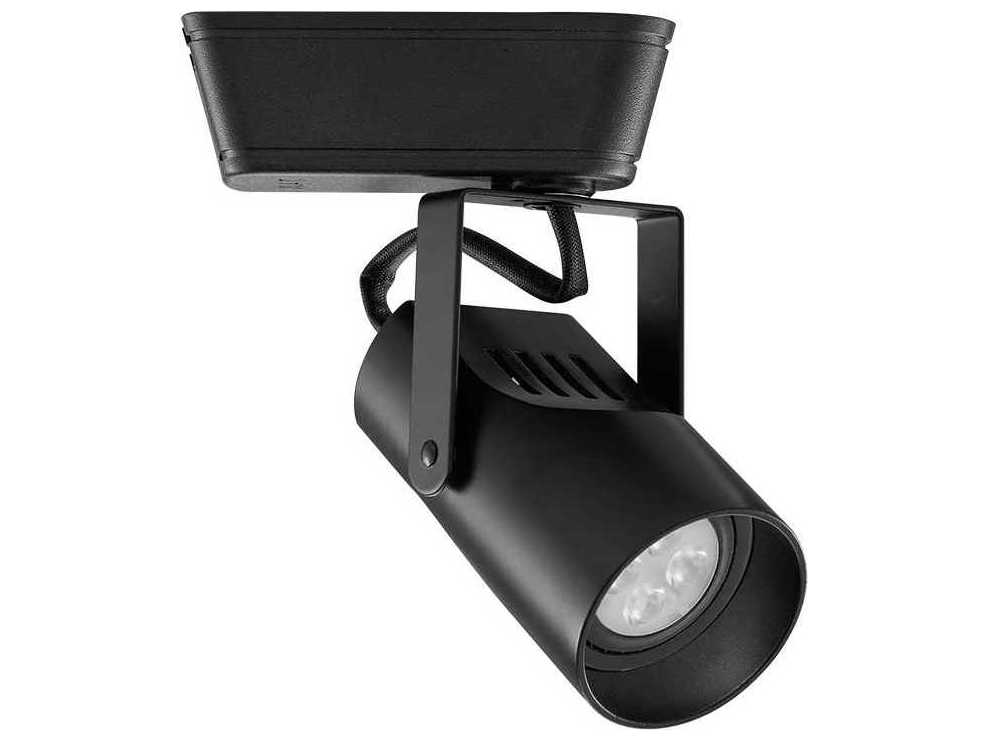 WAC Lighting Track 1-Light Black LED Cylinder & Rail Light