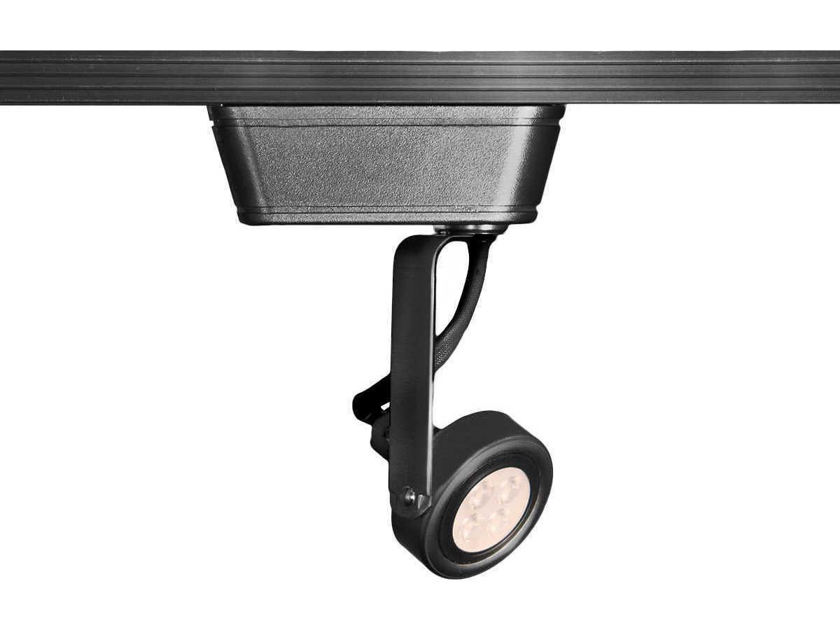 WAC Lighting Track 1-Light Black LED Round & Rail Light