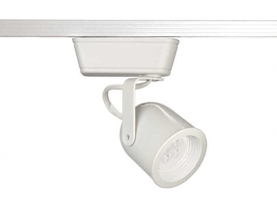 WAC Lighting Track 1-Light White LED Cylinder & Rail Light