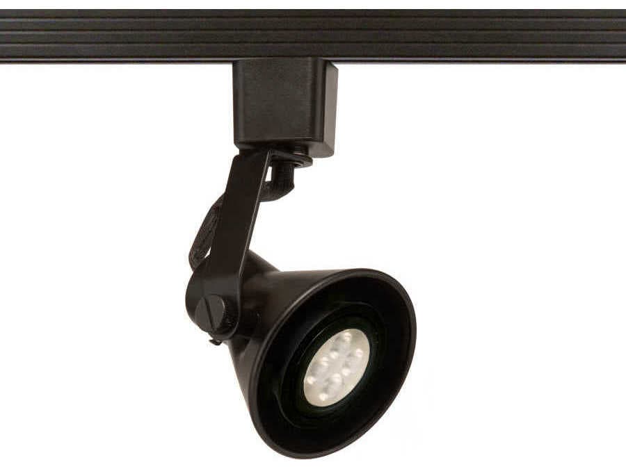 WAC Lighting Track 1-Light Black LED & Rail Light