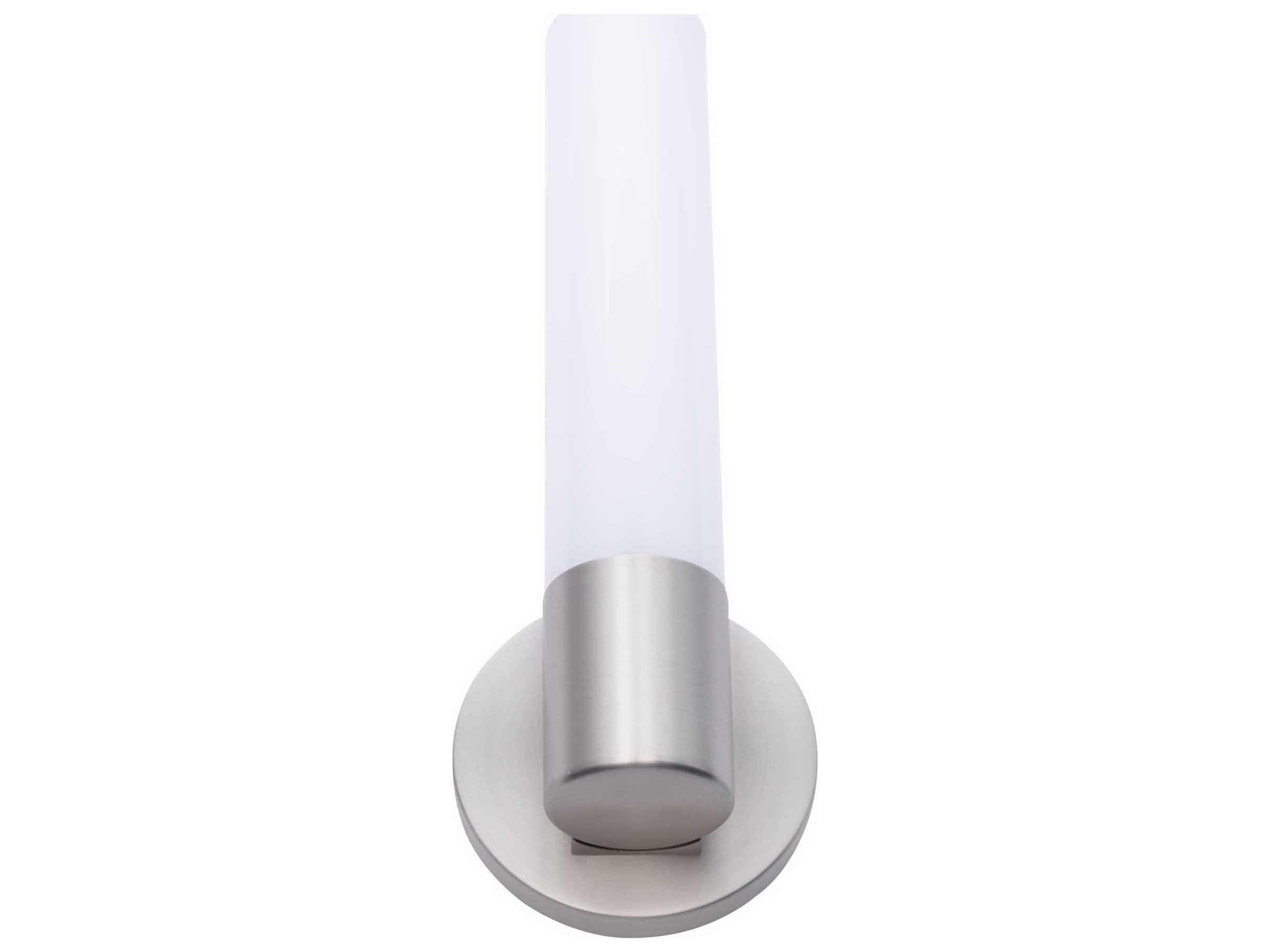 WAC Lighting Turbo 1-Light Brushed Nickel LED Wall Sconce