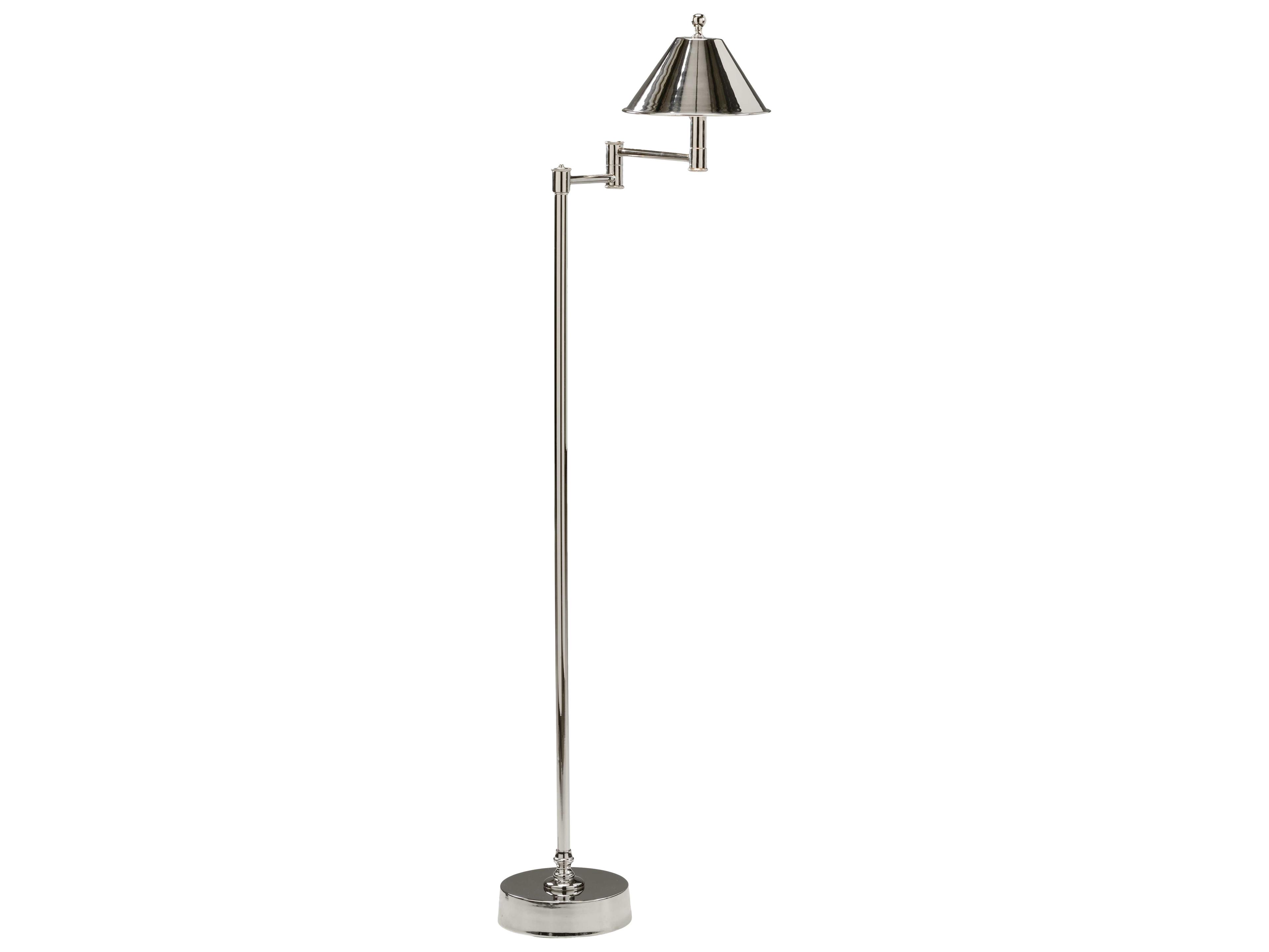 Wildwood Ashbourne Polished Nickel Floor Lamp