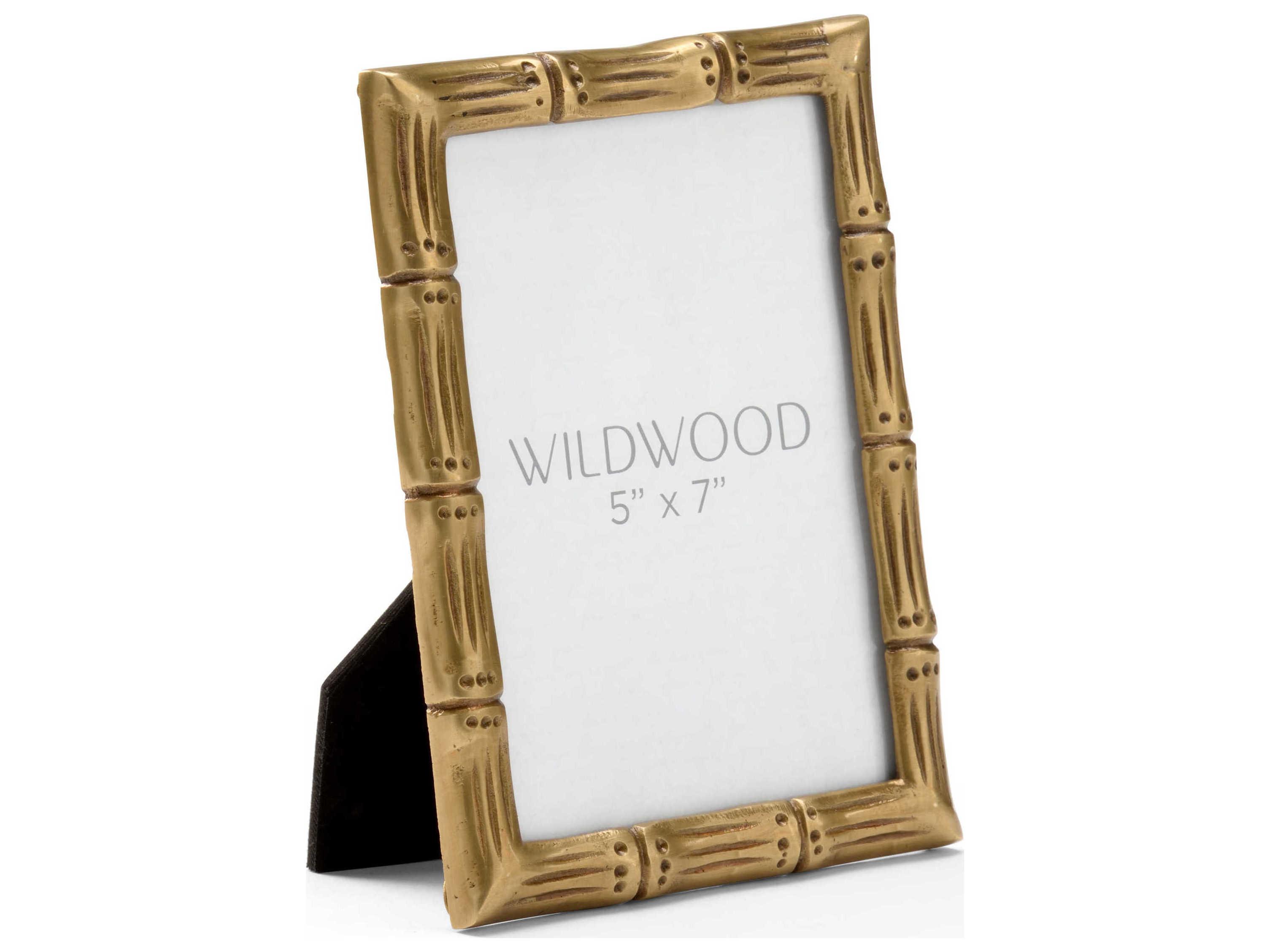Wildwood Brass Bamboo Picture Frame