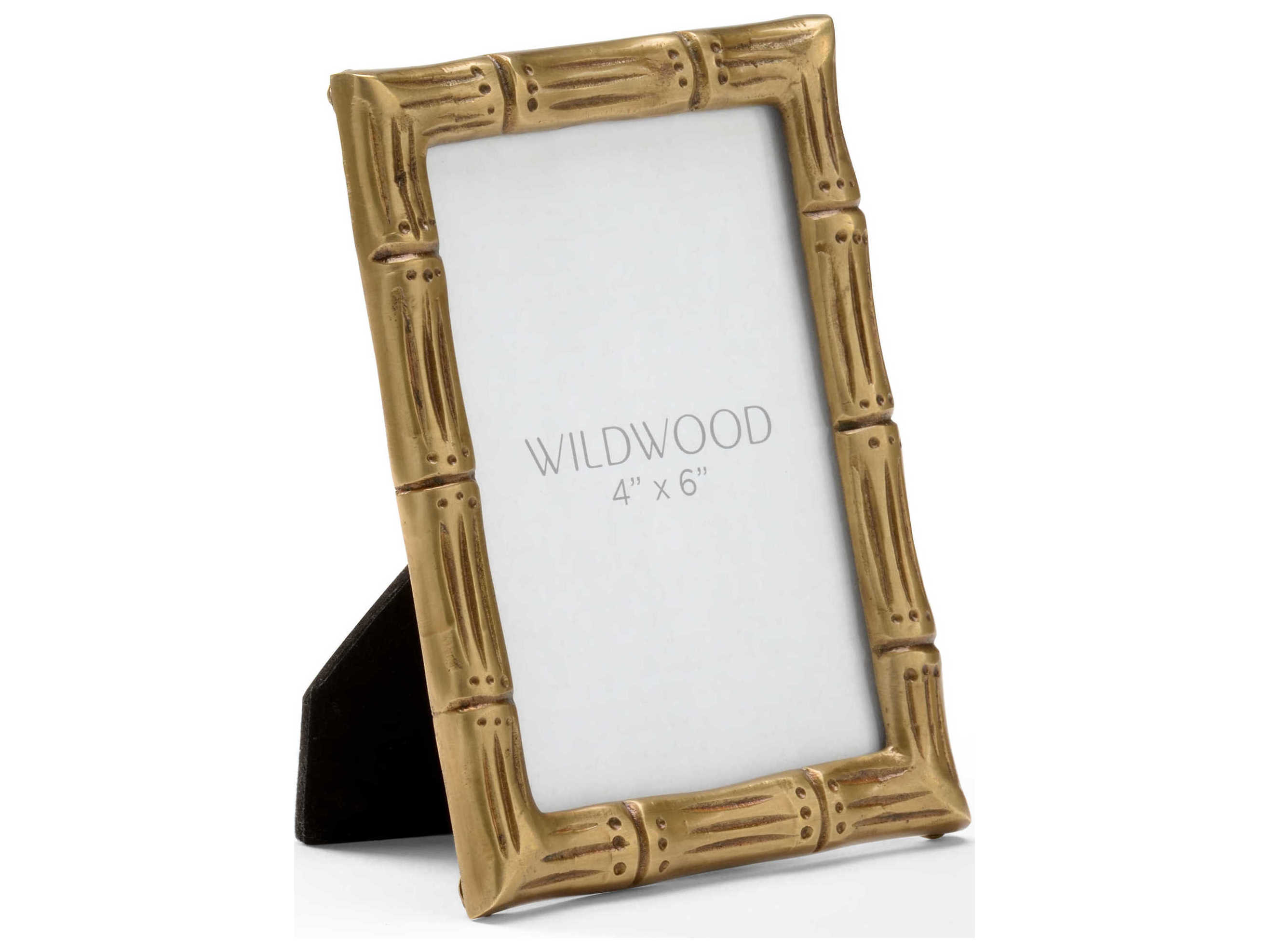 Wildwood Brass Bamboo Picture Frame
