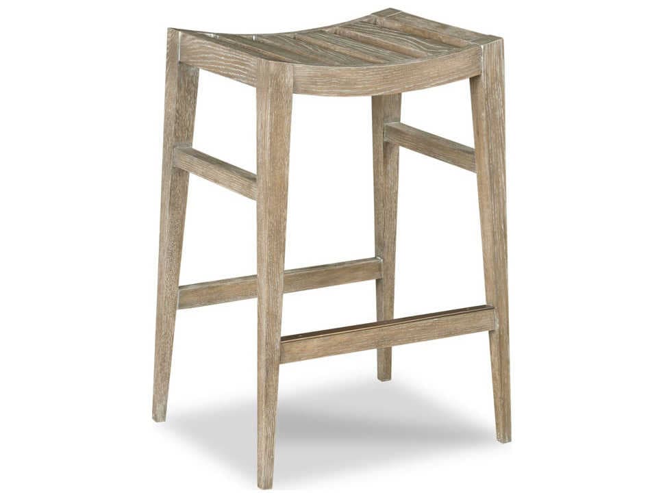 Woodbridge Austin Oak Wood Vintage Bar Stool