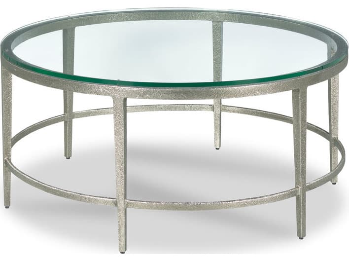 Woodbridge Kasmin Round Glass Cocktail Table
