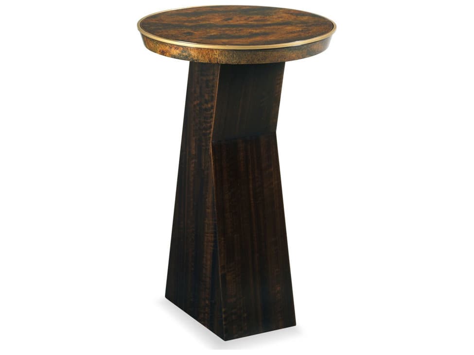 Woodbridge Deanna Round Midnight End Table