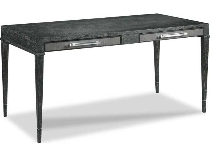 Woodbridge Langdon Slate Gray Solid Wood Secretary Desk