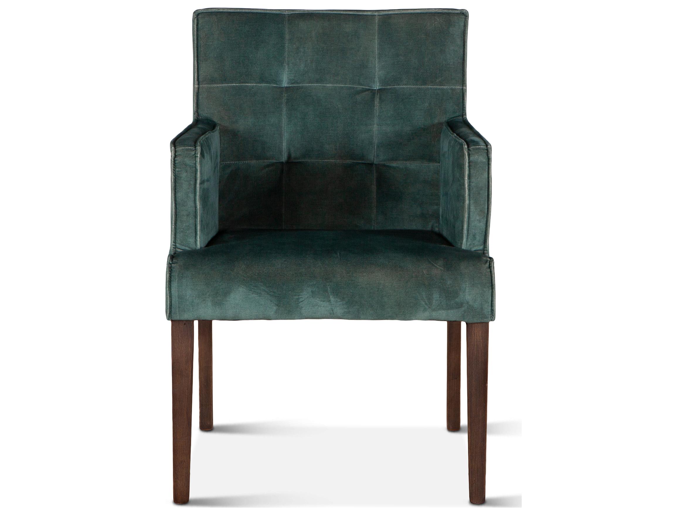 World Interiors Avery Brown Fabric Accent Chair