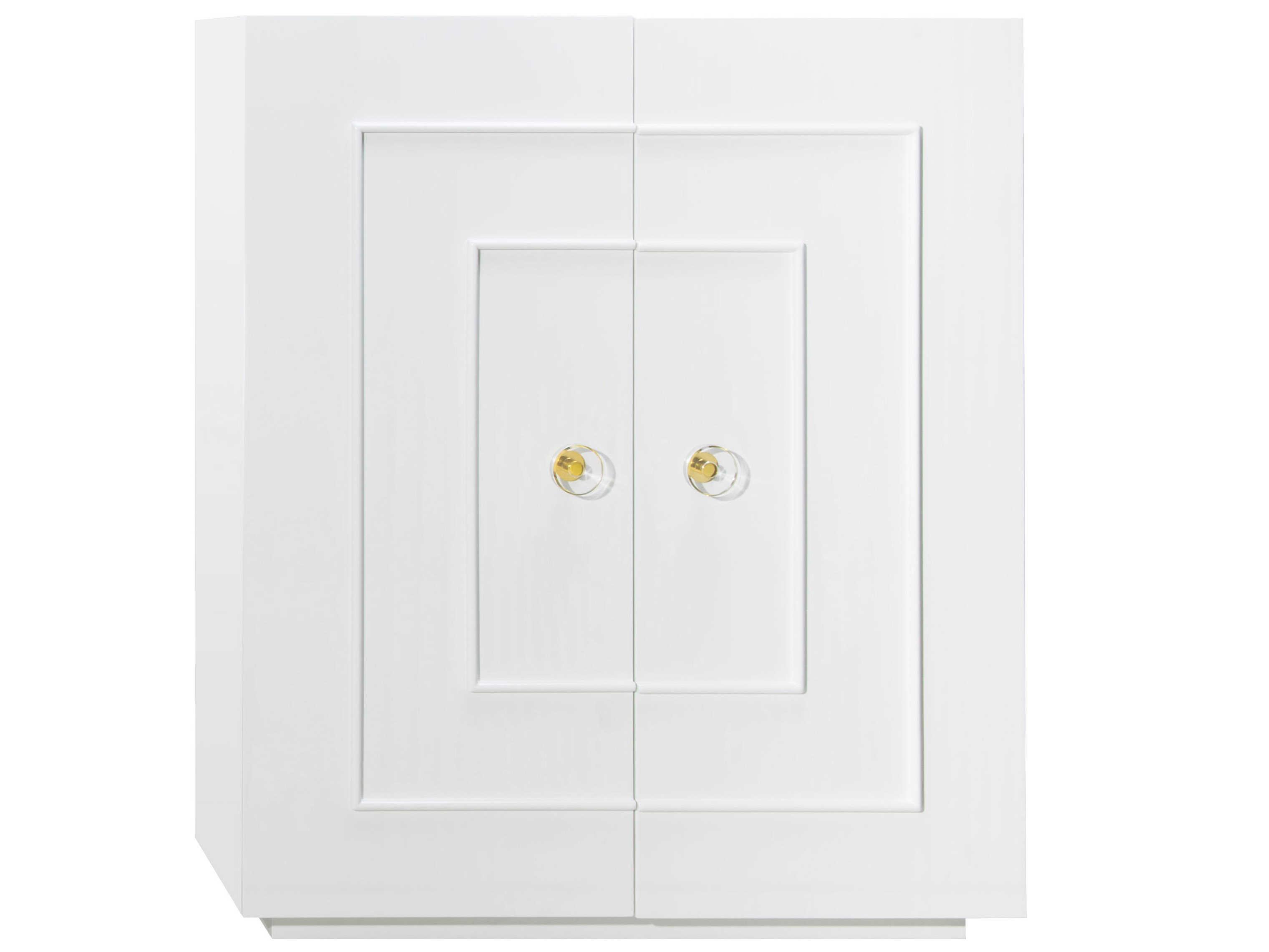 Worlds Away White Accent Chest