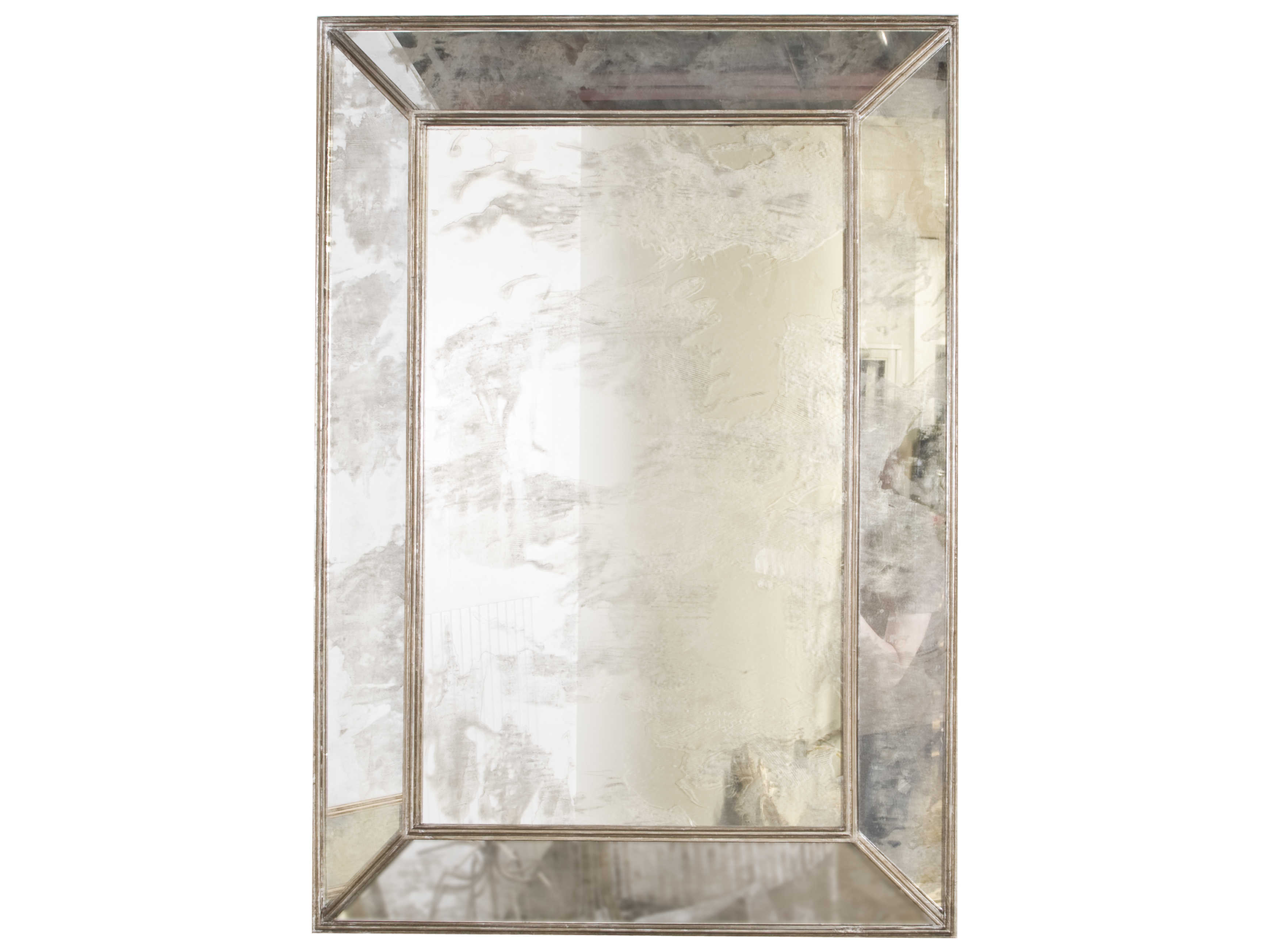 Worlds Away Antique Mirror