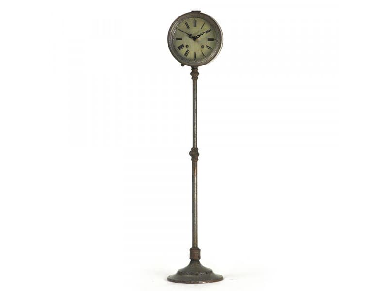 Zentique Rustic Zinc Iron Clock
