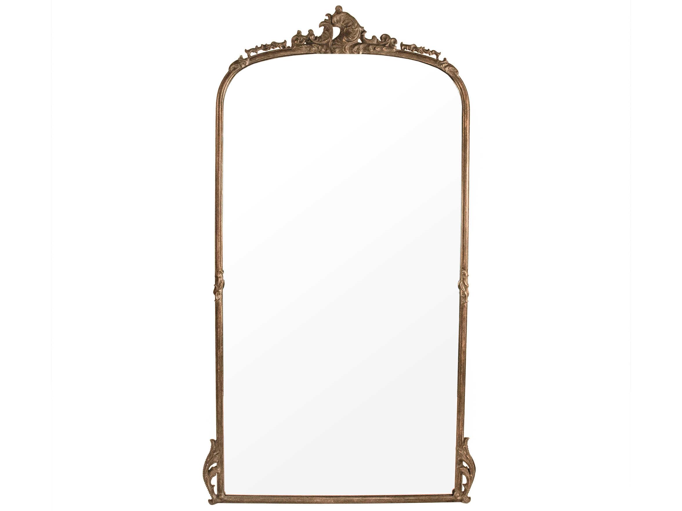 Zentique Godric Antique Gold Floor Mirror
