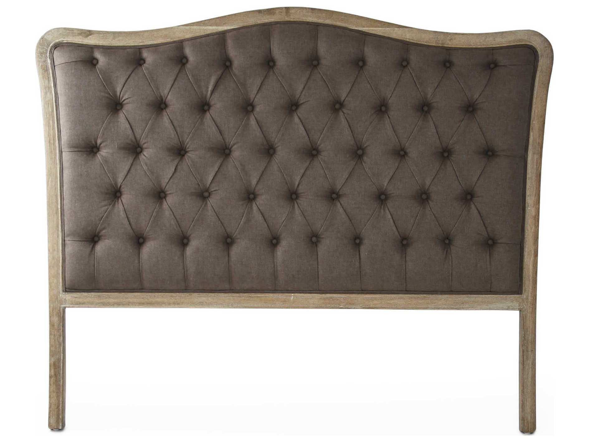 Zentique Maison Aubergine Linen Queen Headboard
