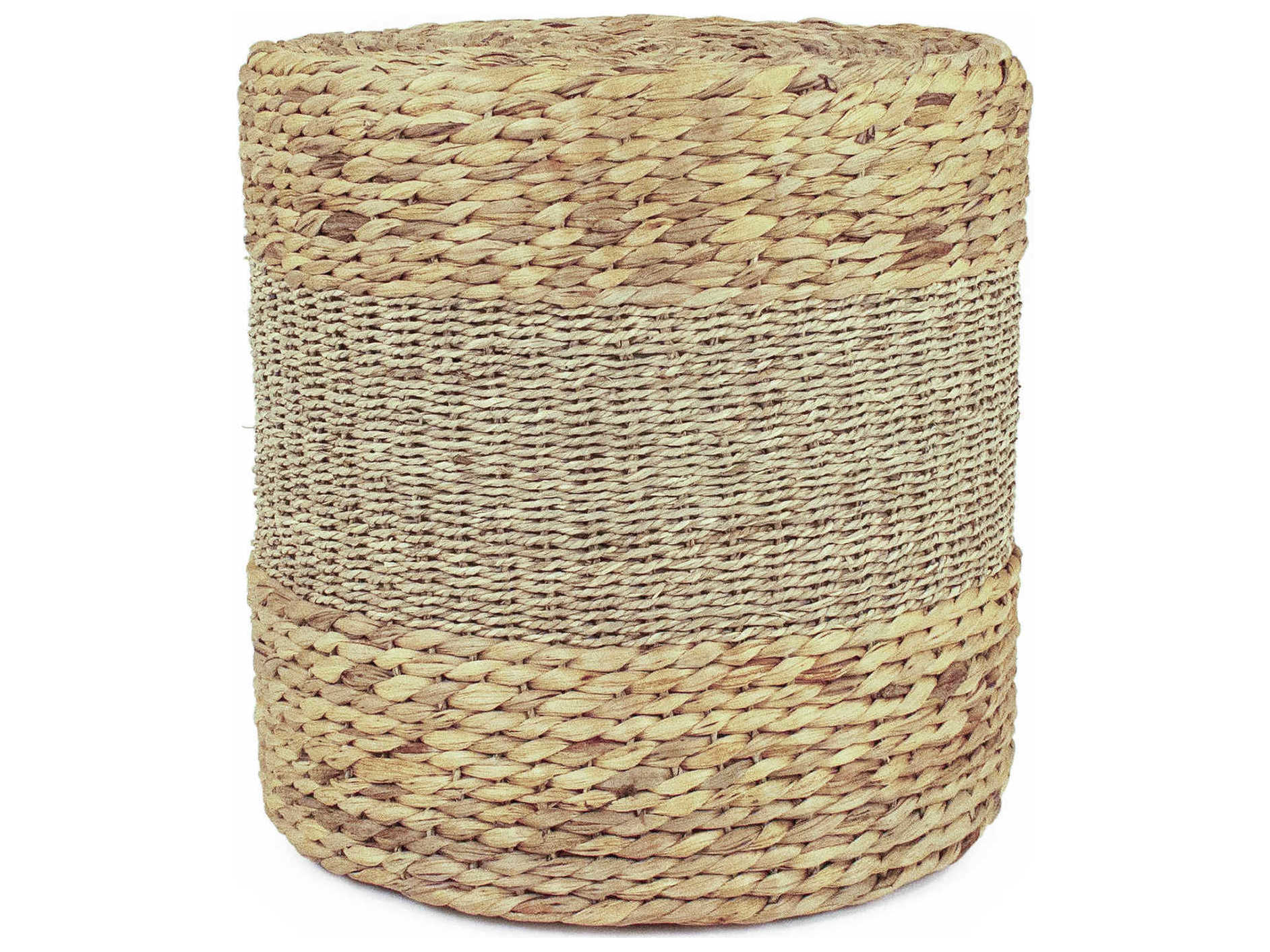 Zentique Brown Ottoman