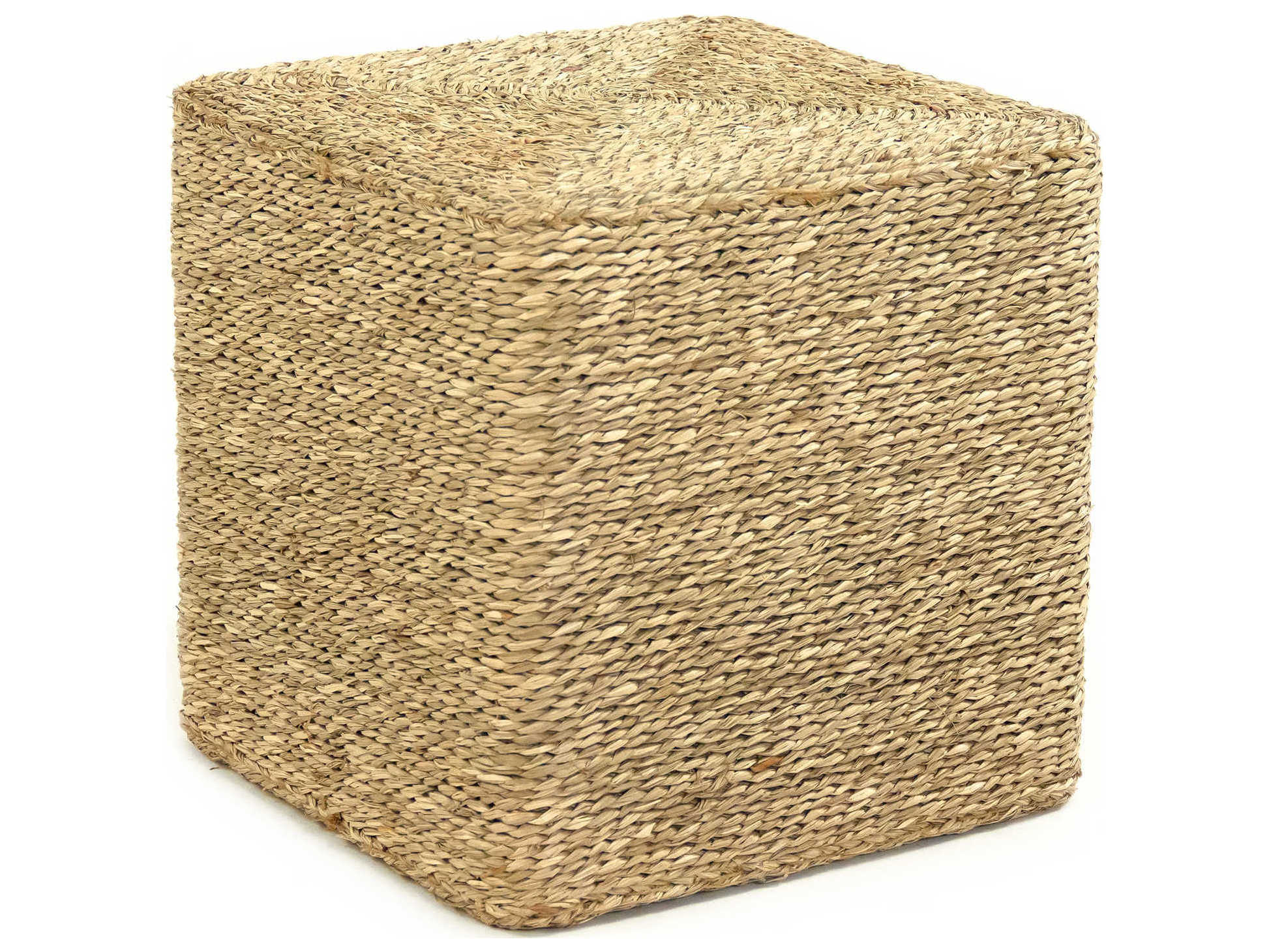 Zentique Brown Ottoman