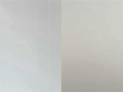 Glass: Clear with White Inner Cylinder