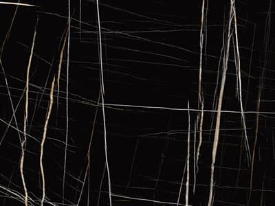 Table Top: Boat Shaped Sahara Noir Stone