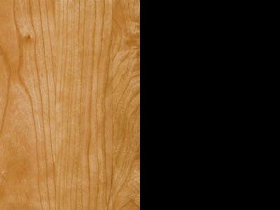 Finish: Natural Cherry Top with Black Base