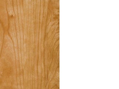 Finish: Natural Cherry Top with White Base