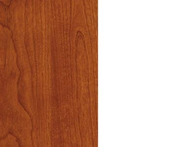 Finish: Autumn Cherry Top with White Base