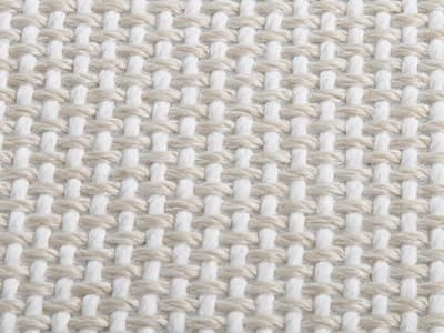 Fabric: White/Light Brown