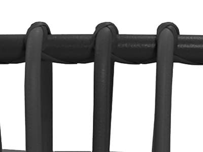 Seating Frame Finish: Dark Grey Weave