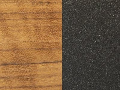 Table Finish: Lava Grey Aluminum (w/ Teak Top)