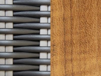 Seating Frame Finish: Grey/Light Grey Weave