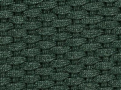 Seating Frame Finish: Dark Green Soft Rope