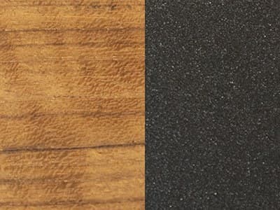 Lantern Finish: Teak W/Lava Grey Aluminum