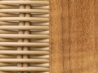 Seating Frame Finish: Light Natural Weave