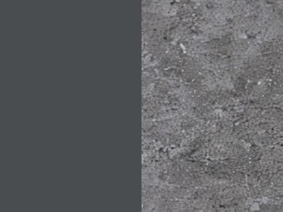 Finish: Matt Grey Metal / Cement Glossy Ceramic