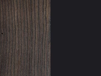 Finish: Smoke Beech Wood / Matt Black 100% recycled Polypropylene