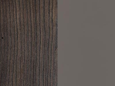 Finish: Smoke Beech Wood / Taupe Cross-weave Upholstery