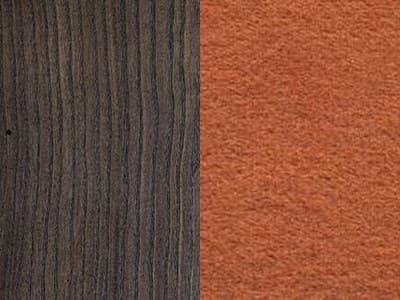 Finish: Smoke Beech Wood / Saffron Yellow Matt Finish