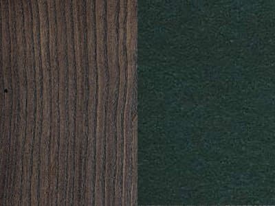 Finish: Smoke Beech Wood / Forest Green Matt Finish