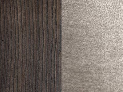 Finish: Smoke Beech Wood / Sand Enil Fabric