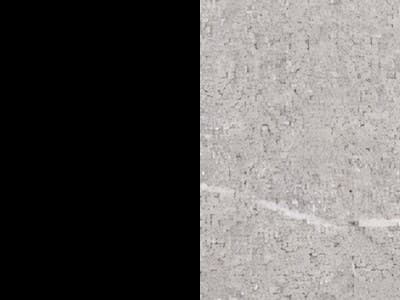 Finish: Matt Black Metal / Piasentina Stone Melamine