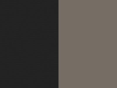 Finish: Matt Black Metal / Matt Taupe Polypropylene