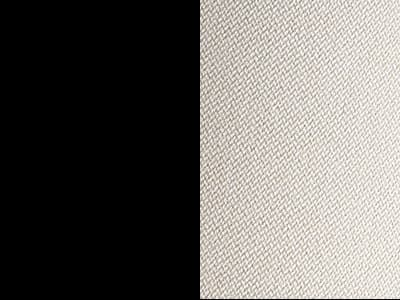 Finish: Matt Black Metal / Sand Cross-weave Upholstery