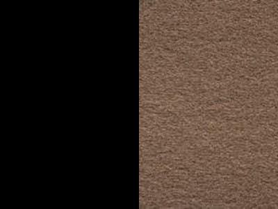 Finish: Matt Black Metal / Camel Brown Matt Finish