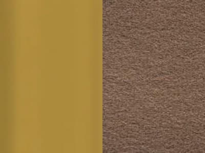 Finish: Painted Brass Metal / Camel Brown Matt Finish