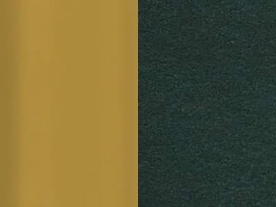 Finish: Painted Brass Metal / Forest Green Matt Finish