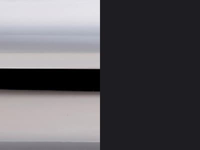 Finish: Chromed Metal / Black Ekos Eco-Leather