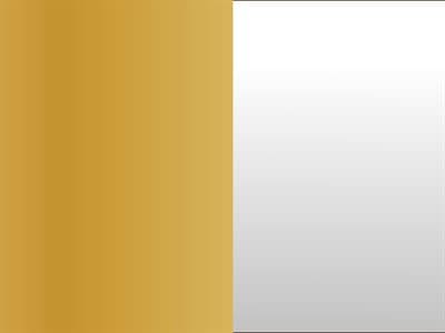 Color: Gold with Glassy Transparent Glass